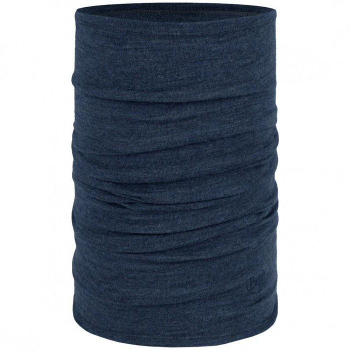 Шарф-труба Buff MIDWEIGHT MERINO WOOL night blue melange  