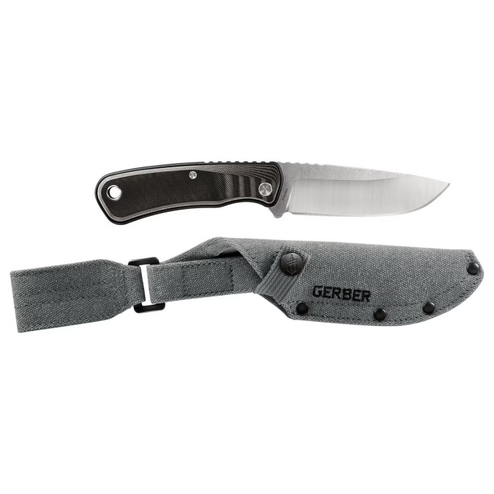 Нож Gerber Downwind DP с фиксированным клинком, черный (коробка) (1059840)  