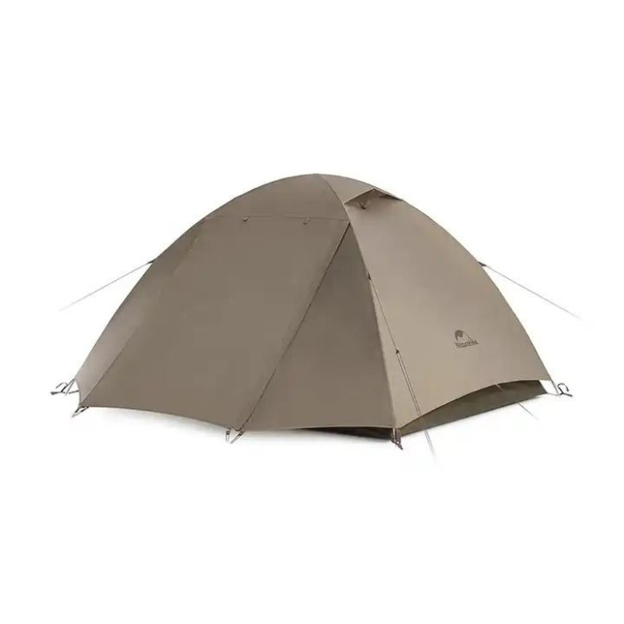 Палатка двухместная Naturehike CNK2300ZP024, коричневая  