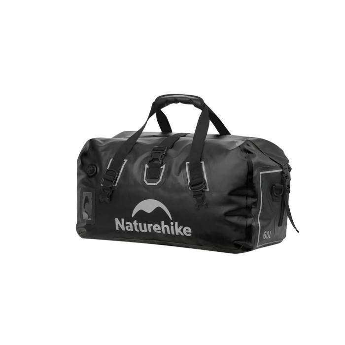 Водонепроницаемая дорожная сумка Naturehike CNK2450XB015, 60 л, черная  