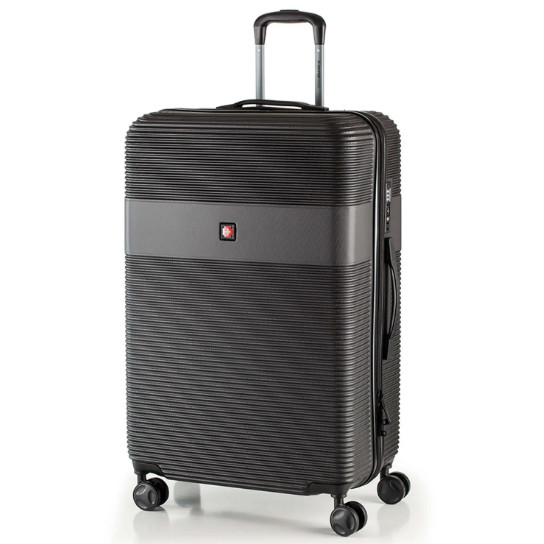 Чемодан Swissbrand Cairo (L) Black (SWB_LHCAI001L)  