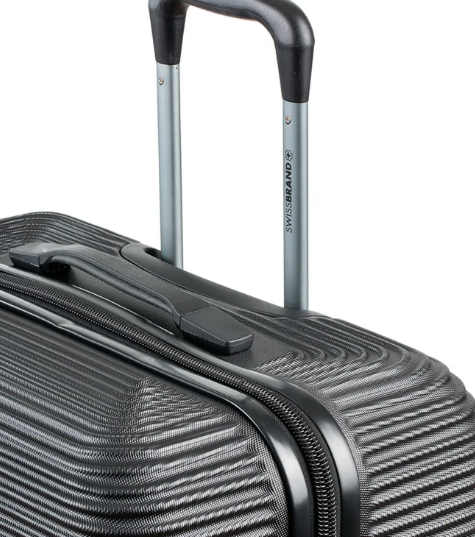 Чемодан Swissbrand Cairo (L) Black (SWB_LHCAI001L)  