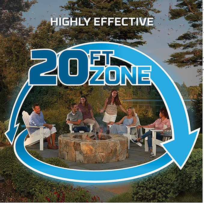 Устройство от комаров Thermacell E55 Rechargable Zone Mosquito Protection ц:charcoal  