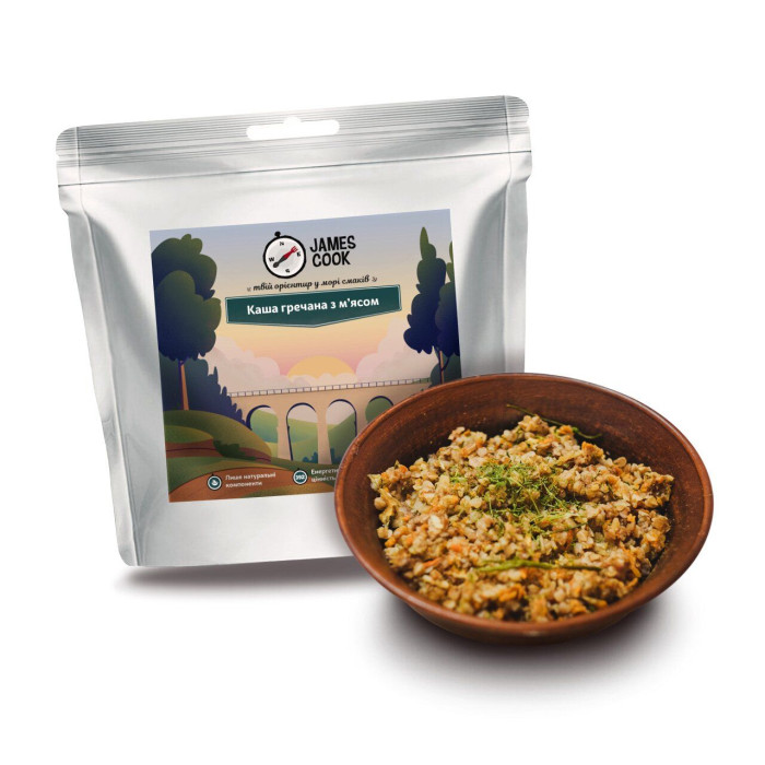 Каша гречневая с мясом James Cook (SKU-0025)  