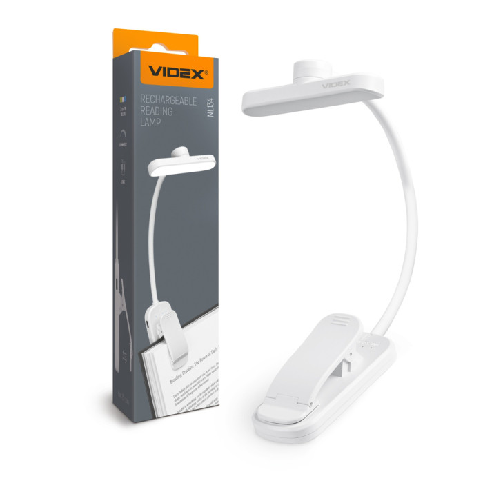 Светильник аккумуляторный VIDEX VL-NL134W White  
