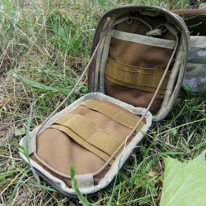 Подсумок органайзер с фиксатором M-Tac Multicam (10025008)  