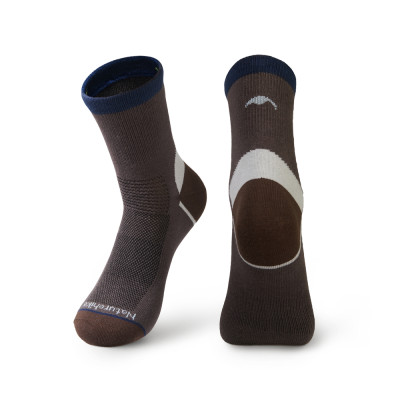 Носки туристические высокие Naturehike CYY2551FS011, L, темно-серые