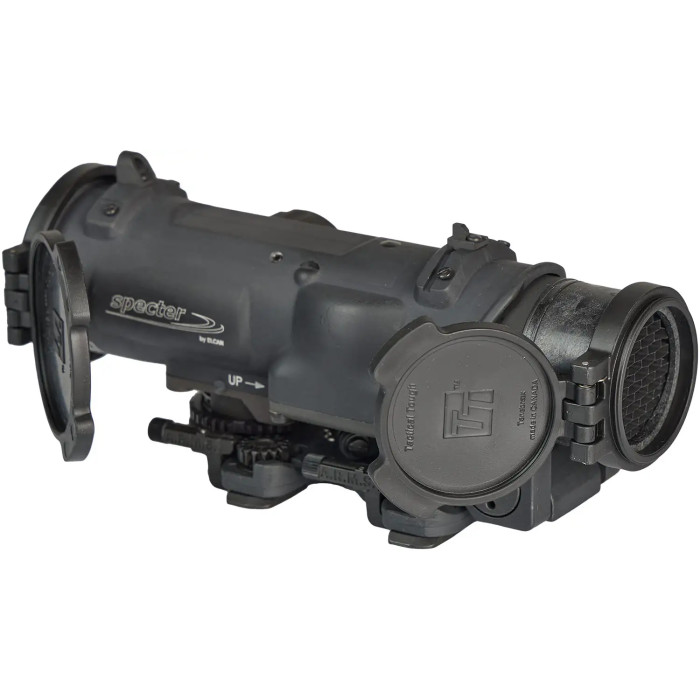Прицел ELCAN Specter DR 4x/1x DFOV14-L1 (для калибра 5.56), A.R.M.S. Adj. Flip Cover&ARD  