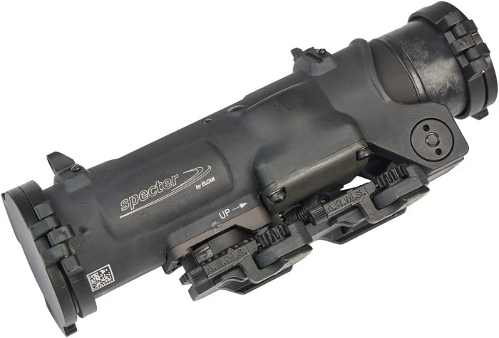 Прицел ELCAN Specter DR 4x/1x DFOV14-L1 (для калибра 5.56), A.R.M.S. Adj. Flip Cover&ARD  