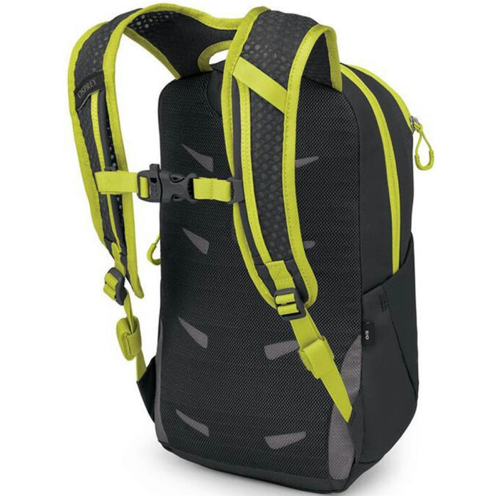 Рюкзак Osprey Daylite Jr black/lemongrass - O/S - черный/желтый  