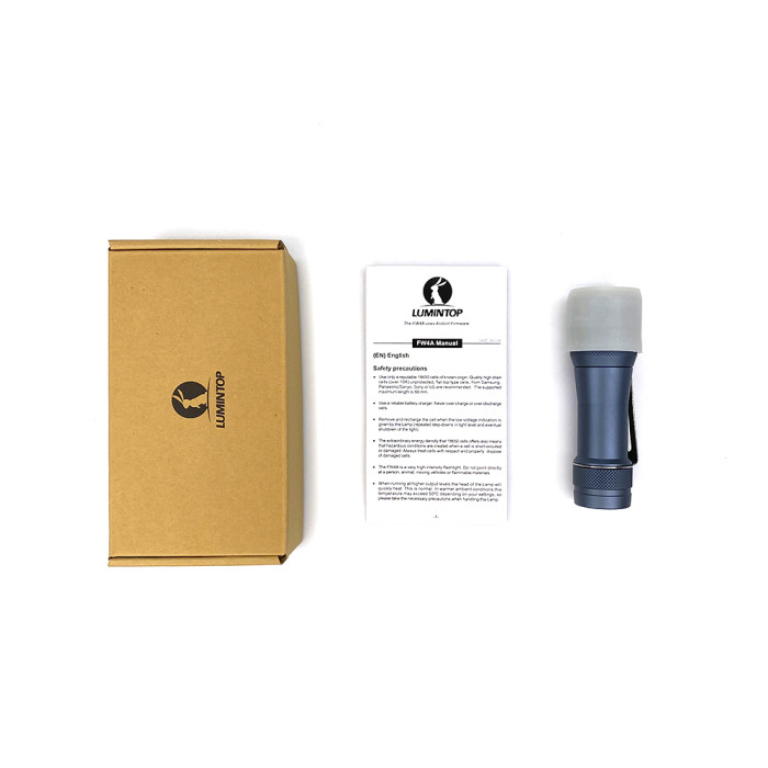 Карманный фонарь Lumintop FW4A 3600LM 208M IPX8 серый  