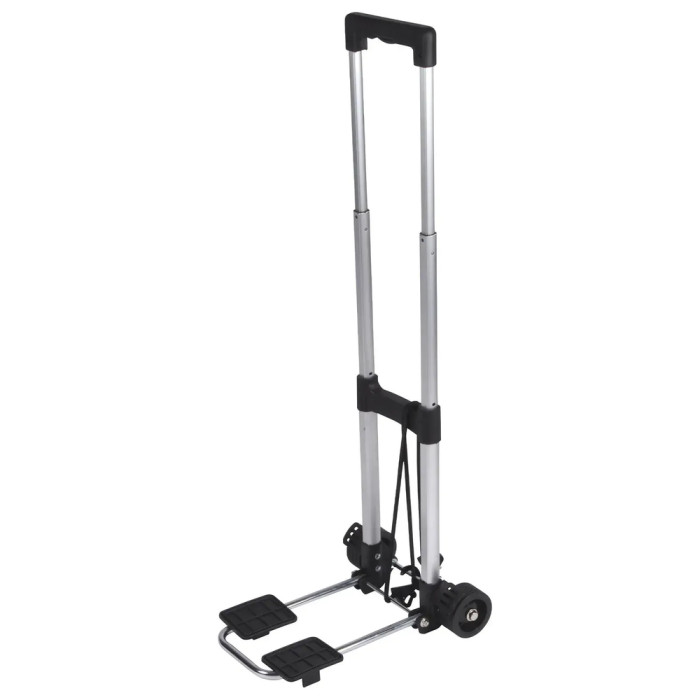 Тележка хозяйственная Bo-Camp Trolley Compact Foldable 25 kg Silver (5267288)  