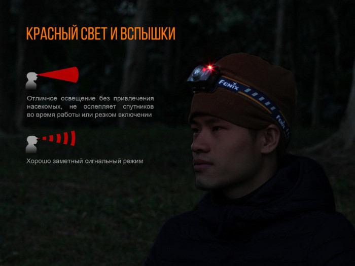 Налобный фонарь Fenix HL30 (2018) Cree XP-G3 (серый)  