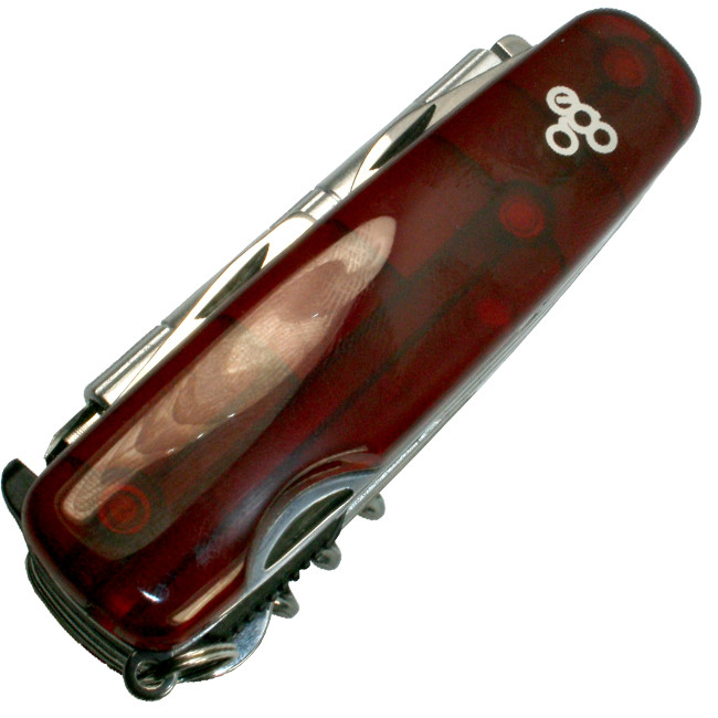 Мультитул Ego IT.02, красный с набором бит  