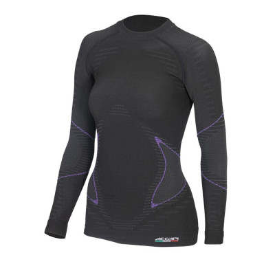 Футболка Accapi X-Country Long Sleeve Shirt Woman 999 black, XL/XXL