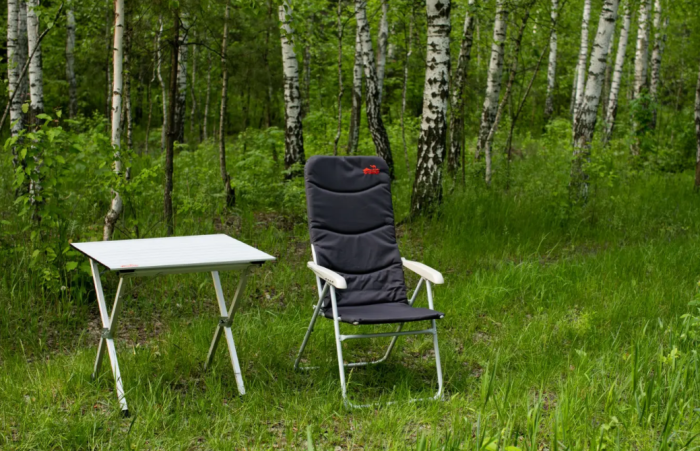 Стол Tramp с алюминиевой столешницей 80x60x70см TRF-063  