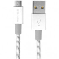 Кабель Verbatim USB - Micro USB 30 cм Silver