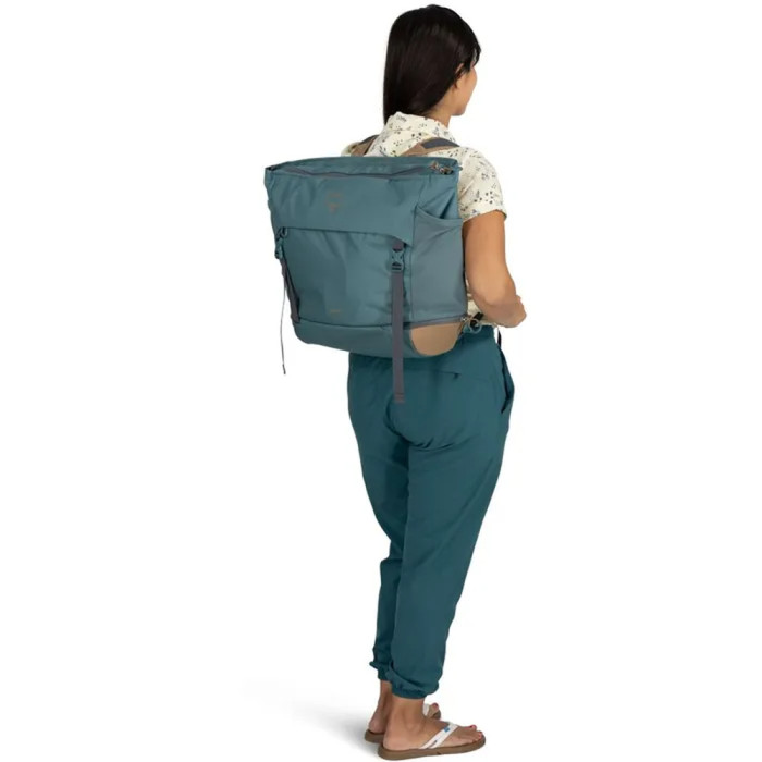 Сумка Osprey Daylite Large Tote cascade blue/latte brown - O/S - бирюзовый/коричневый  