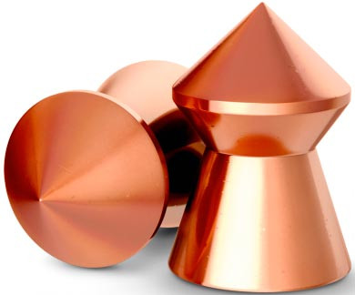 Пули пневматические H&N Copper Spritzkugel 500 шт/уп 0,49 г 4,5 мм (98814500025)  