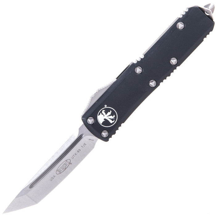 Нож Microtech UTX-85 Tanto Point Stonewash (233-10)  