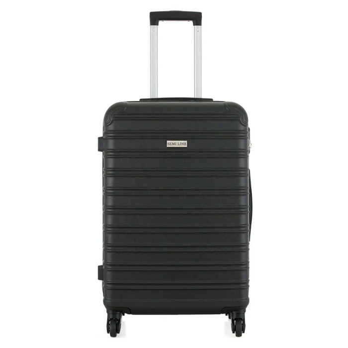 Чемодан Semi Line 24" (M) Black (T5953-2)  