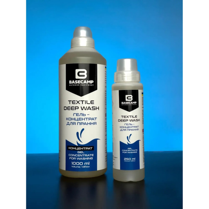 Гель-концентрат для стойких пятен BaseCamp Textile Deep Wash, 1000 мл (BCP 40402)  