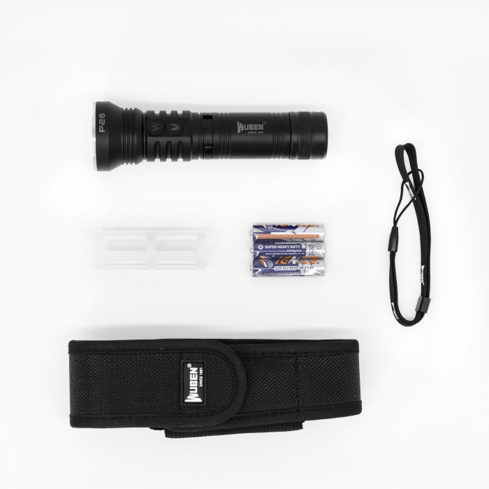 Ультрафиолетовый фонарь Wuben P26, 500 лм  