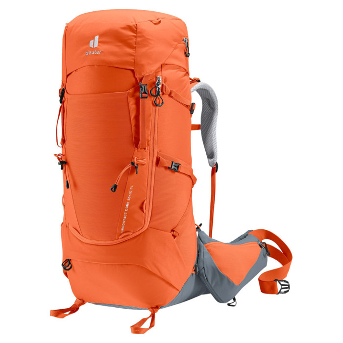 Рюкзак DEUTER Aircontact Core 55+10 SL цвет 9409 paprika-graphite  