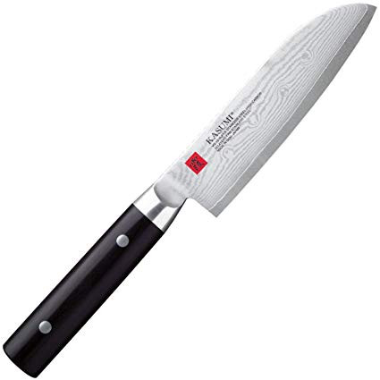 Нож кухонный Kasumi Damascus Santoku 130 mm (84013) 