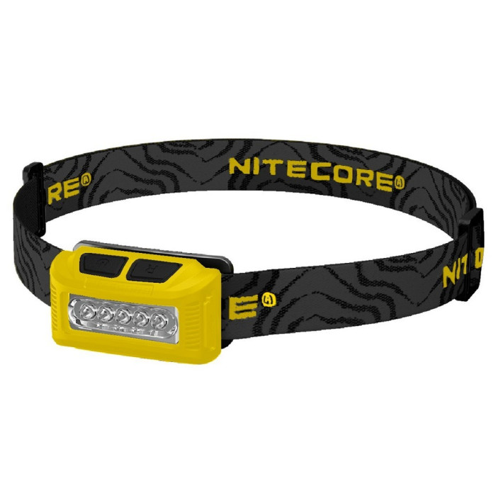 Фонарь налобный Nitecore NU10 желтый 
