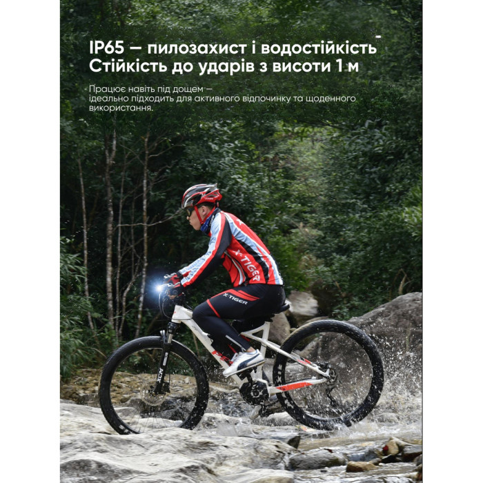 Велофара Wuben B1, черный  