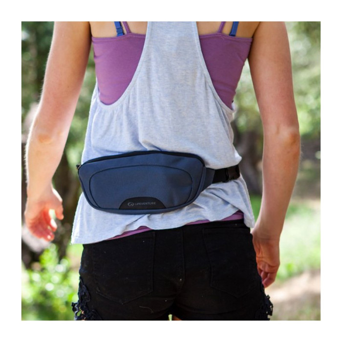 Сумка поясная Lifeventure RFID Hip Pack 1 black (56011)  
