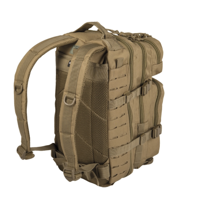 Рюкзак Mil-Tec US coyote Laser Cut Assault SM, 20л  