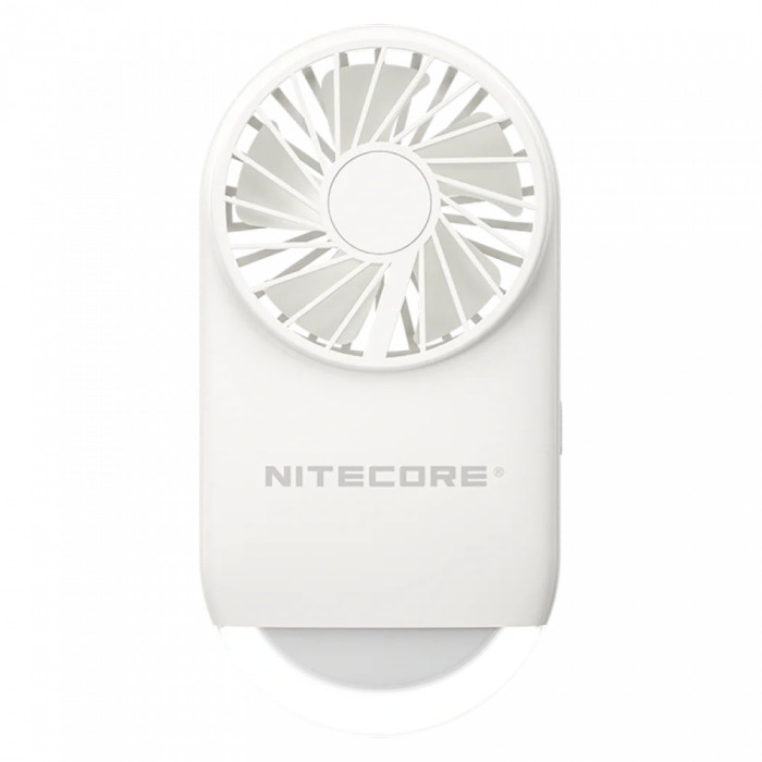 Портативный вентилятор Nitecore NEF02 (подсветка), белый  