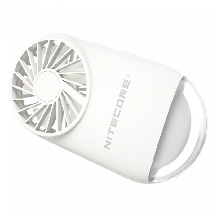 Портативный вентилятор Nitecore NEF02 (подсветка), белый  