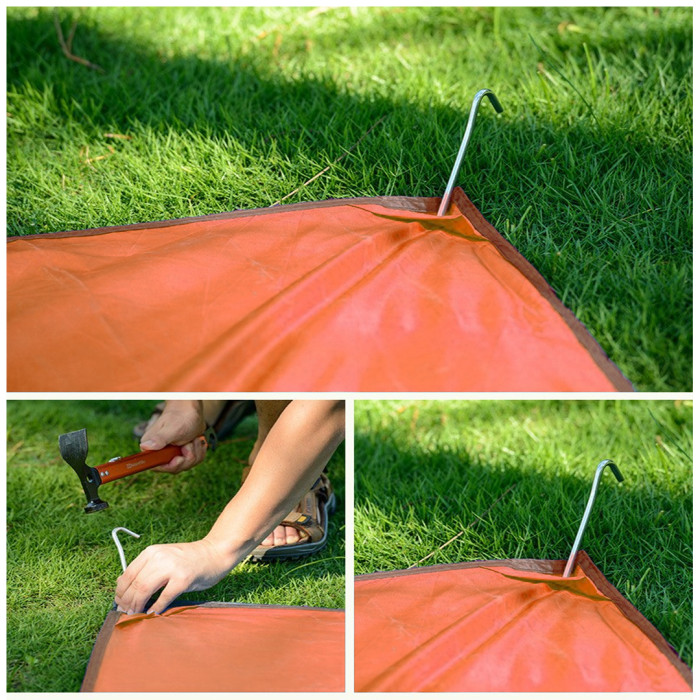 Тент универсальный Naturehike 210T polyester 2,15х2.15м 0,30 кг NH15D005-X  