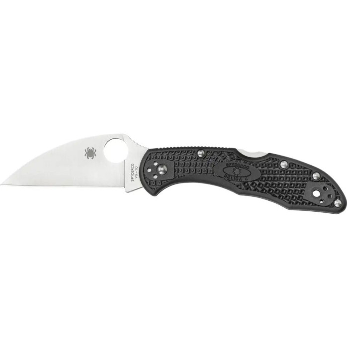 Нож Spyderco Delica 4 Wharncliffe, black (C11FPWCBK)  