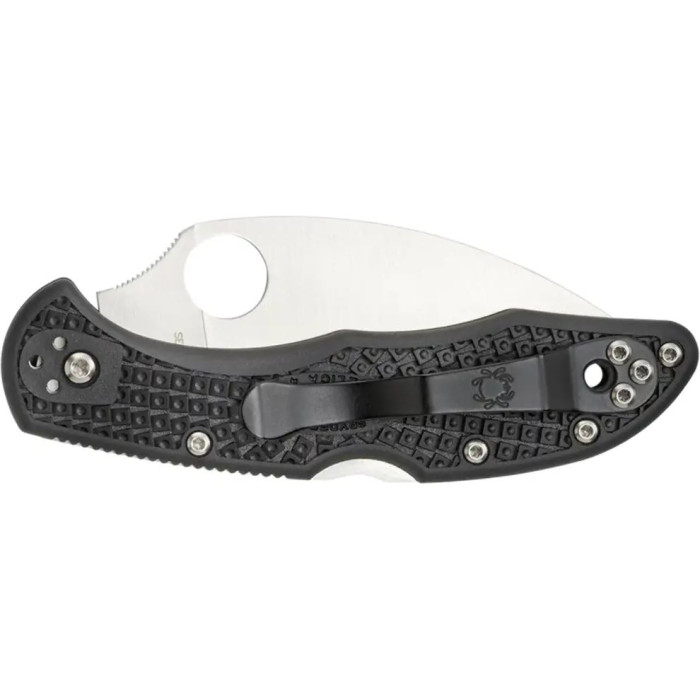 Нож Spyderco Delica 4 Wharncliffe, black (C11FPWCBK)  