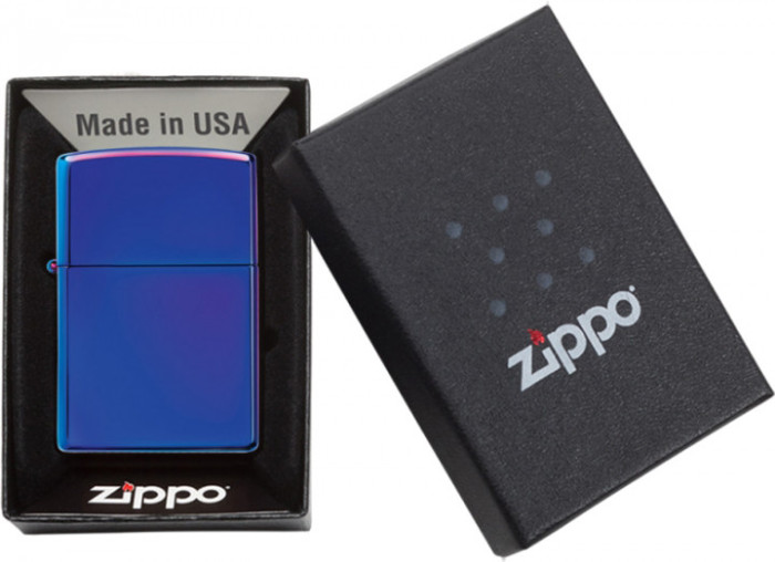 Зажигалка Zippo Reg HP Indigo индиго (29899)  