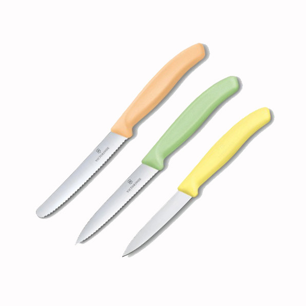 Набор Victorinox Swiss Classic Trend Colors Paring Knife Set из 3-х ножей (6.7116.34L2) 