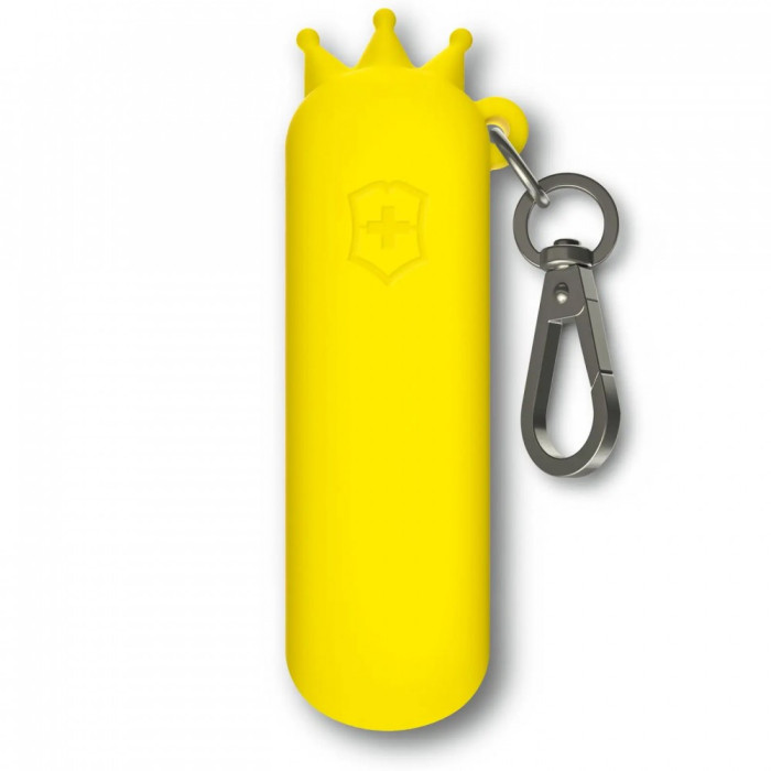 Чехол Victorinox силикон.желт Crown Sunny Side для Classic Colors (58мм) 1-2слоя  