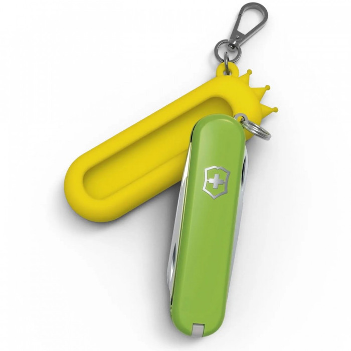 Чехол Victorinox силикон.желт Crown Sunny Side для Classic Colors (58мм) 1-2слоя  