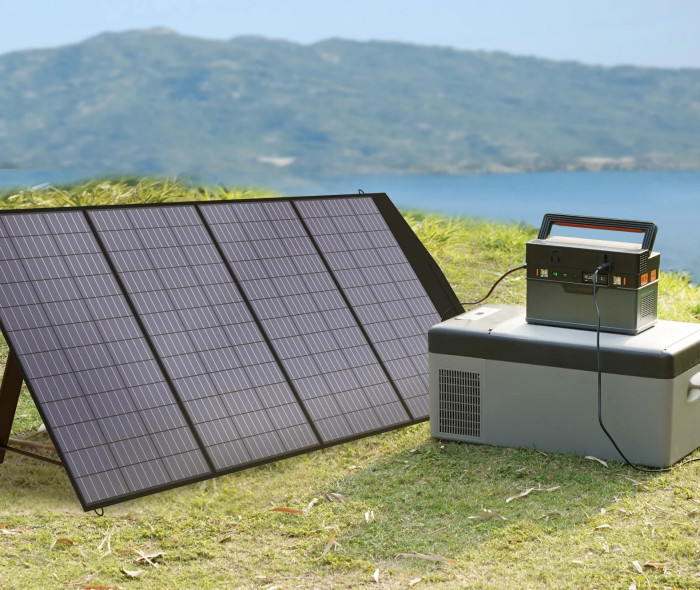 Солнечная панель ALLPOWERS портативная 200W, поликристаллическая  