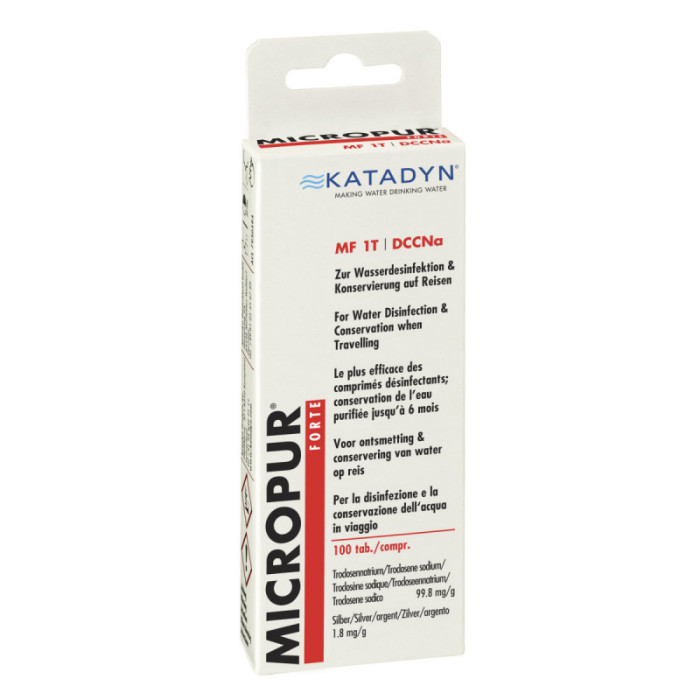 Таблетки для дезинфекции воды Micropur Forte MF 1T/100 (4x25 таблеток)  