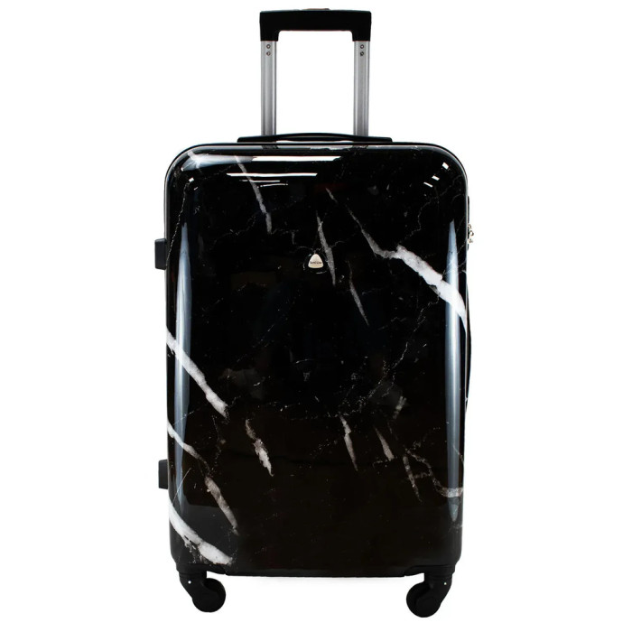 Чемодан Semi Line 24" (M) Black Marble (T5730-2)  
