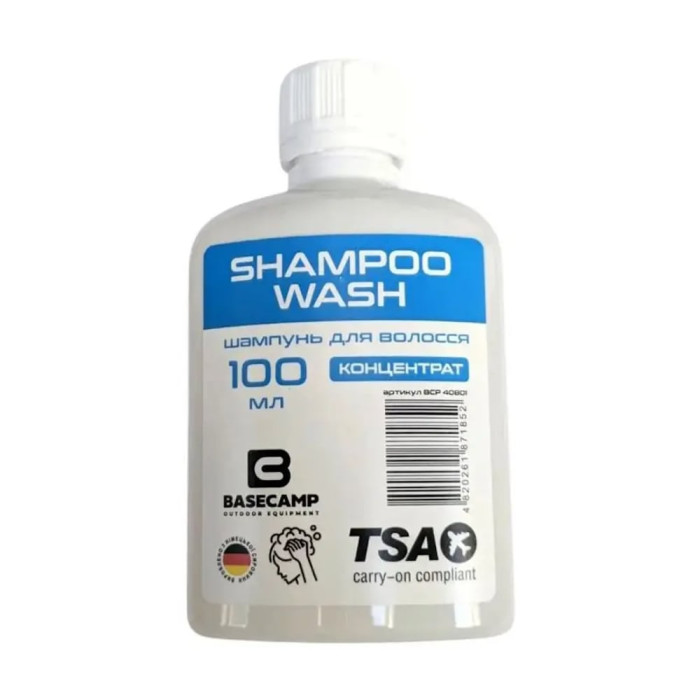 Шампунь для волос BaseCamp Shampoo Wash, 100 ml (BCP 40801)  
