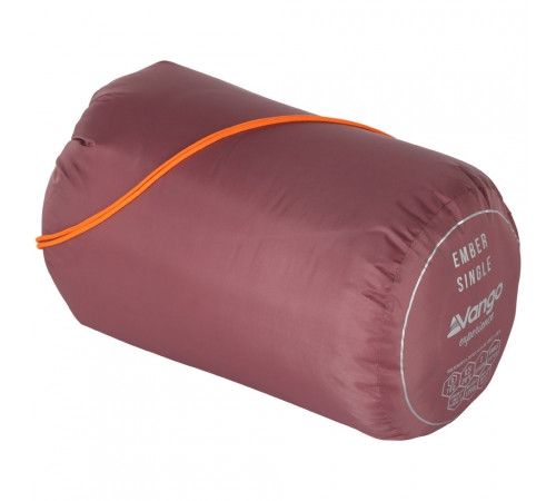 Спальный мешок Vango Ember Single/+4°C Dusky Rose Left (SBQEMBER D08TJ8)  
