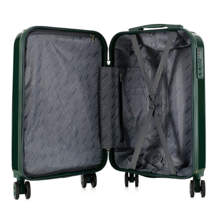 Чемодан Semi Line 20" (S) Dark Green (T5948-1)