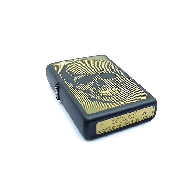 Зажигалка Zippo 218 PF20 Skull Design (49216)  