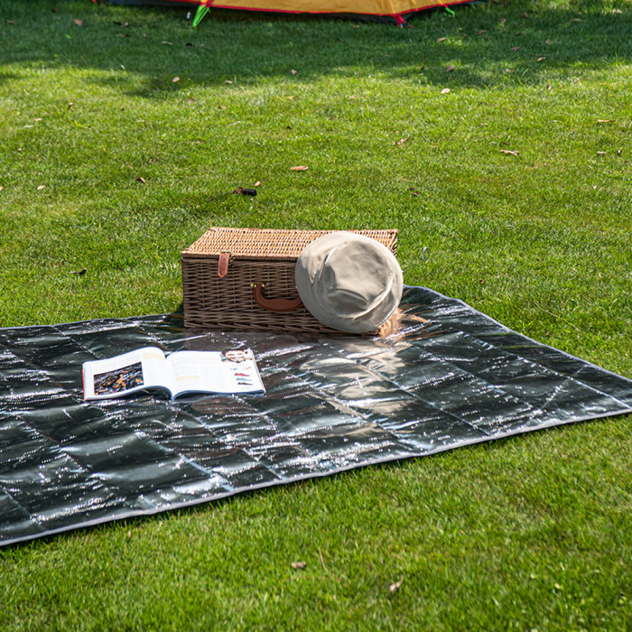 Коврик кемпинговый многофункциональный Naturehike NH20FCD03, 230х260 см, алюминиевая пленка  